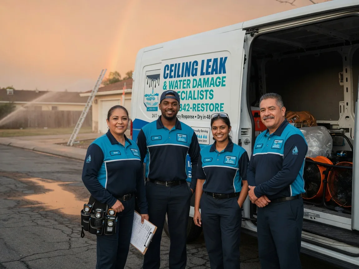 Ceiling Leak Cleanup company in Rockwood, MI